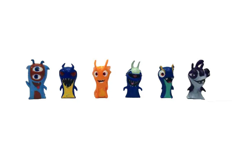 Slugterra модель игрушки 16/24 шт 5 см с рисунком из аниме мультфильм "Слагтерра" мини-монстр ПВХ Фигурки игрушки для детей, для мальчиков, рождественские день рождения подарки