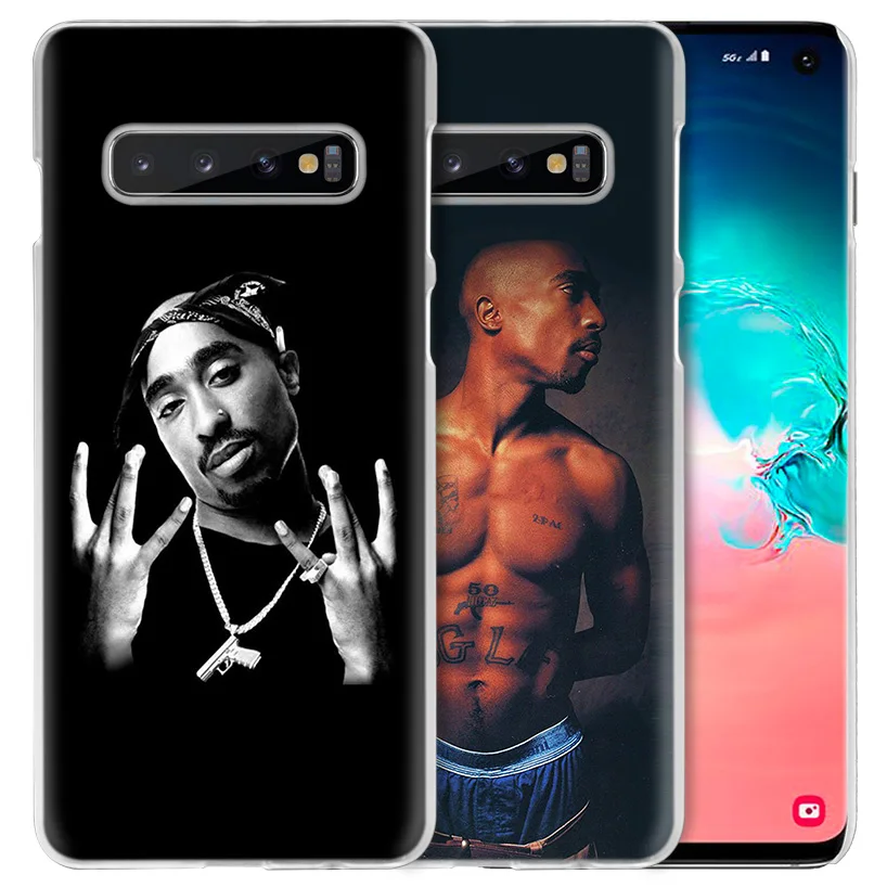 2Pac для телефона с изображением Тупака Амару Шакура чехол для samsung Galaxy S10 5G S10e S9 S8 M30 M20 M10 J4 J6 плюс J8 Note 8 9 прозрачный жесткий чехол для мобильного телефона