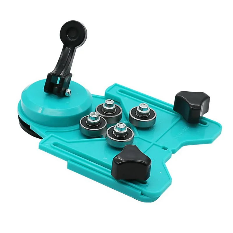 

Tile hole locator Tile punch locator Tile glass marble perforated holder Drilling locator Tile chamfer 4-83mm