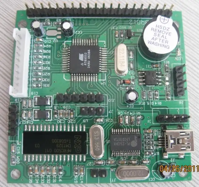 

For 13.56M reading card RFID module RFID module USB interface MFRC500
