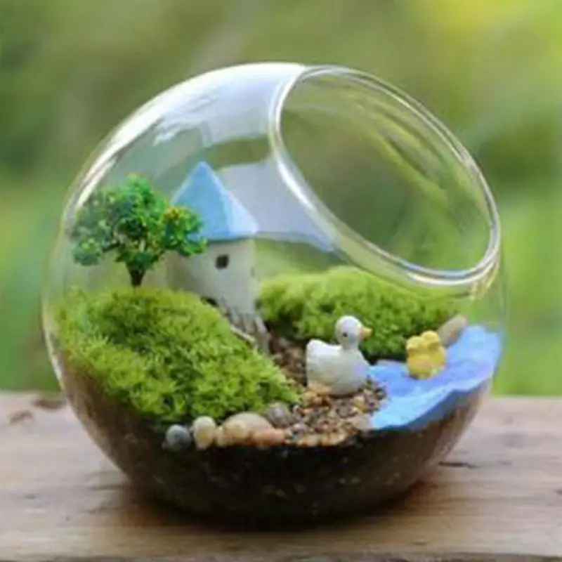 Микро ландшафтное Украшение DIY мини-Сказочный Сад имитация растений Искусственный Поддельный мох декоративный газон зеленая трава