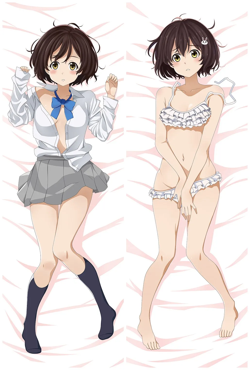 Suef Аниме Манга хибайк! Двухсторонняя наволочка для подушки Euphonium Dakimakura SY20161226-1 |