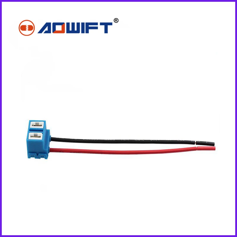 1 шт. автомобиль изгиб разъем автомобильного Подключите провод удлинитель H7 фар
