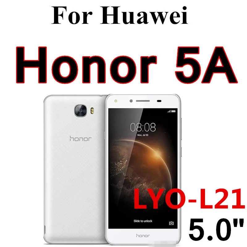 Honor 5A LYO-L21 Закаленное стекло для huawei Honor 5A LYO L21 чехол Защита экрана на Y5II Y5 ii CUN L03 L23 L33 телефон GLAS Sklo Защитная крышка Verre - Цвет: Honor 5A LYO-L21