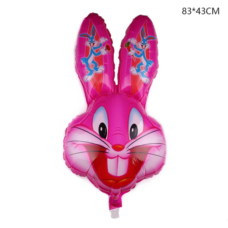 Новинка 1 шт/партия Алюминиевые шарики в форме кролика из мультфильма детские
