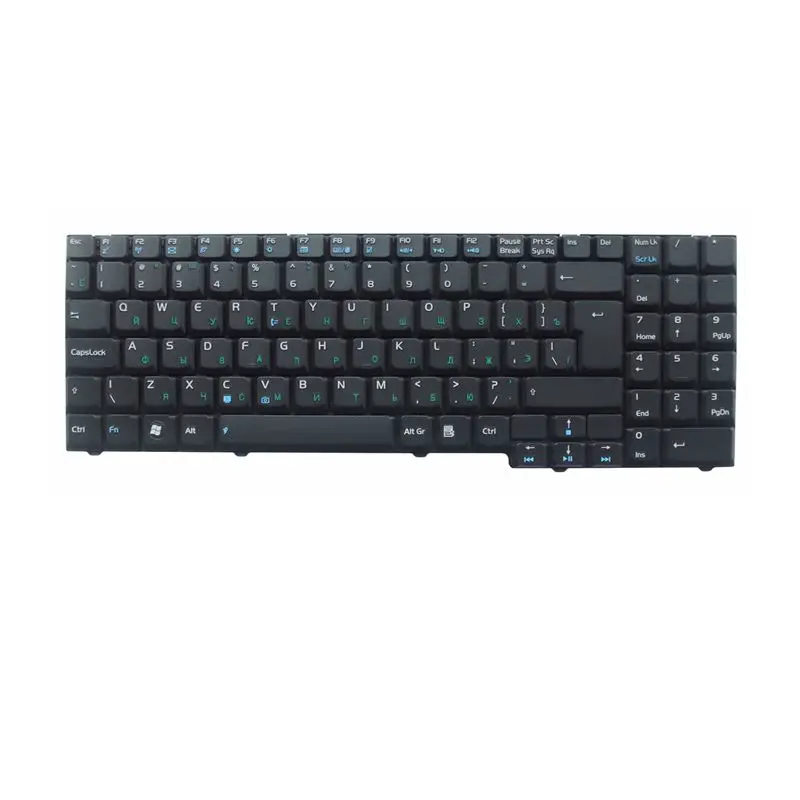 Русская клавиатура для ноутбука Asus M70 M70S M50 X57V X55 M50VM X71S M50S X71 X71SL G50 G70 M70SV M70V M71 RU|laptop
