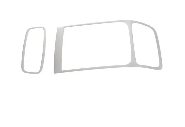 Для Audi A3 8V 2012 2013 2014 2015 нержавеющая передняя + Задняя лампа для чтения крышка лампы