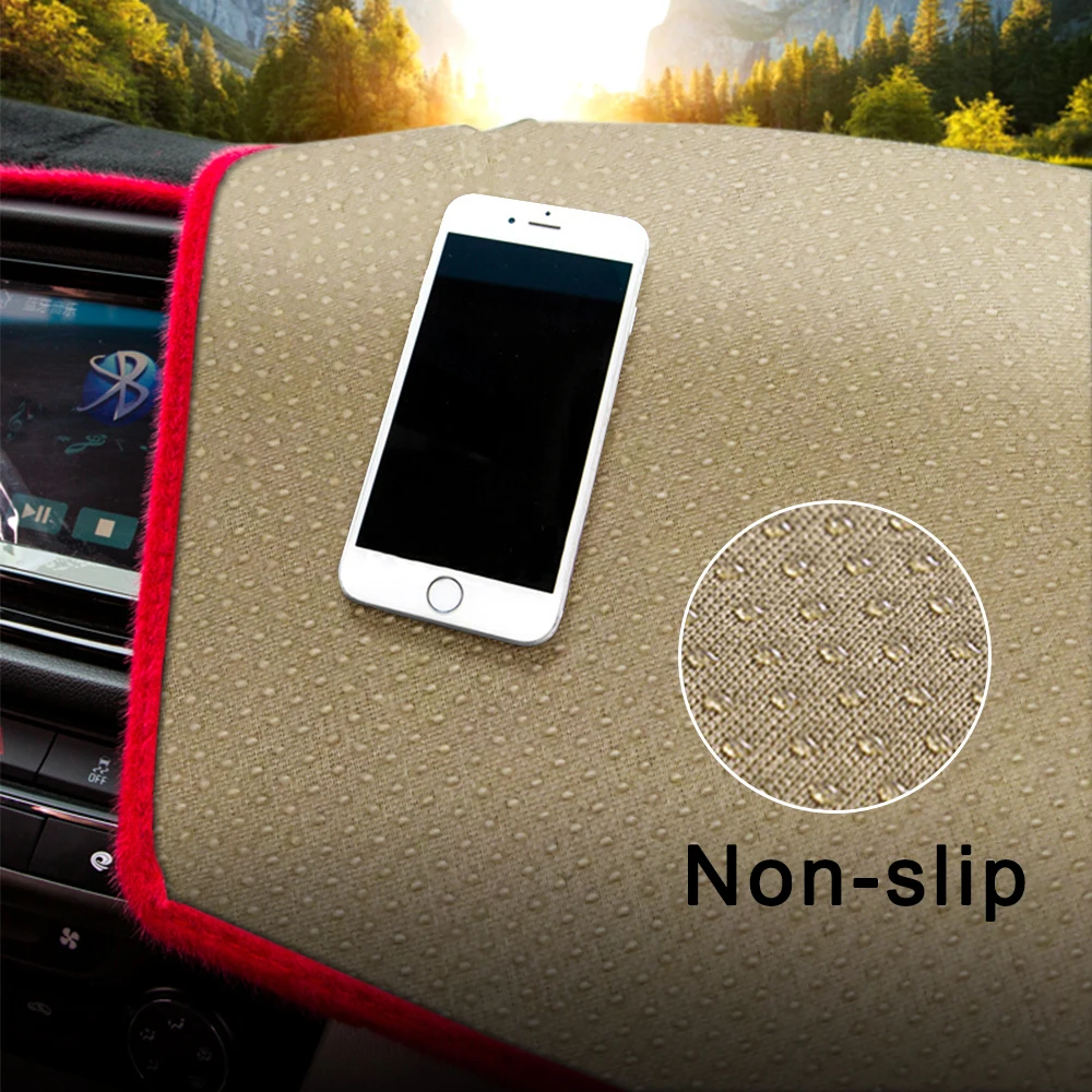 For Hyundai Tucson 2015 2016 2017 2018 LHD Car Dashboard Avoid Light Pad Instrument Platform Desk Cover Mat Carpets Accessory | Автомобили