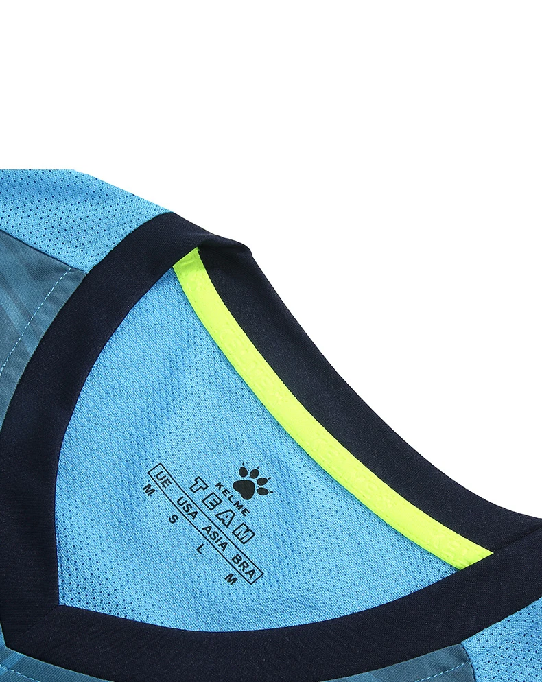 KELME Футбол вратарь майки настроить с короткими рукавами Для Мужчин's Футбол профессиональный спортивный костюм вратаря 3871014