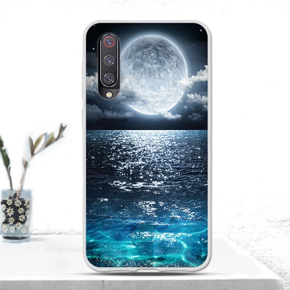 Роскошные Чехлы для Xiaomi Mi 9 SE чехол Мягкая силиконовая задняя крышка из ТПУ Для