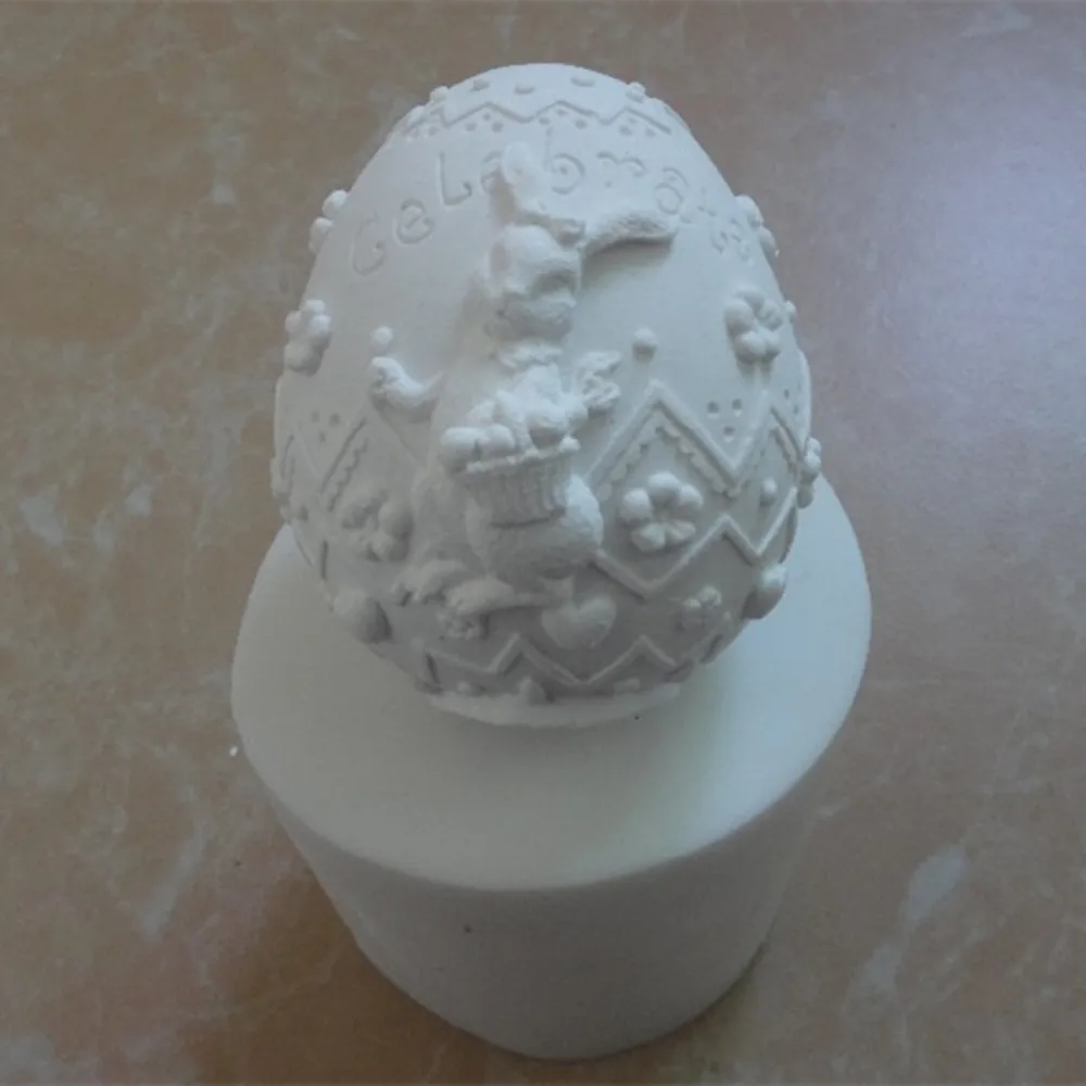 Формочка для мыла Great Mold 3D Rabbit силиконовая форма украшения свечей изготовления