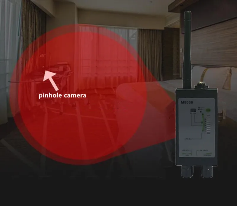 Топ 1MHz-12GH радио Анти-Шпион детектор ФБР GSM РЧ сигнал авто трекер детекторы GPS трекер поисковый ошибка магнитный детектор(черный