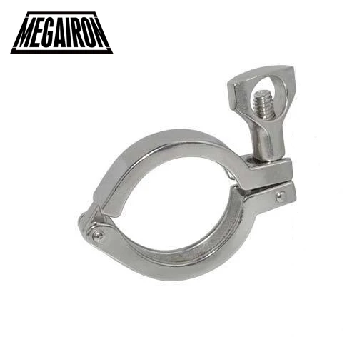 MEGAIRON 1/2 &quot0 5&quot Tri Зажим Клевер санитарно подходит 1 &quot25 4 мм OD фланец