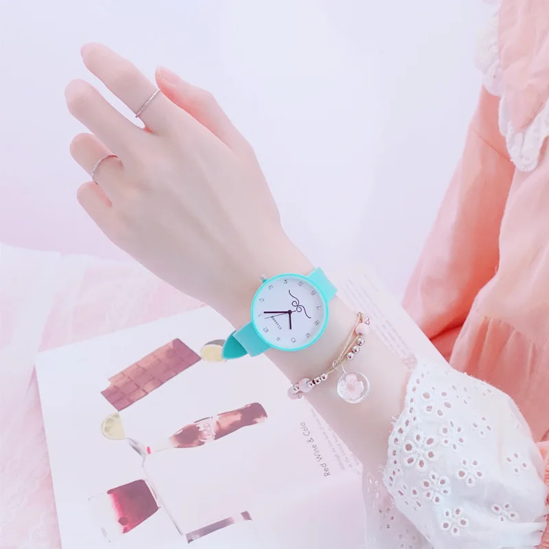 Красивый Уникальный дизайн кварцевые часы для женщин модные милые женские