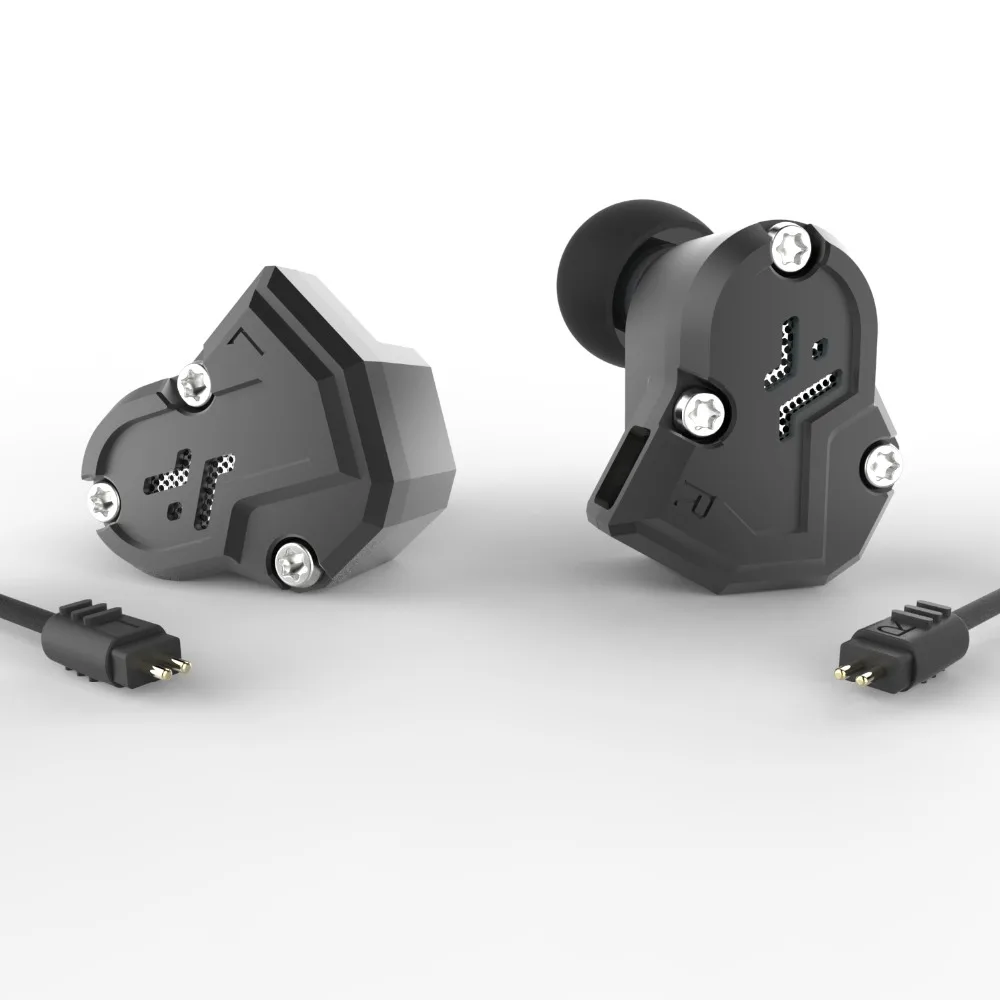 QT3 наушники 2DD + 2BA динамическая арматура в ухо HIFI Спортивная гарнитура Съемная