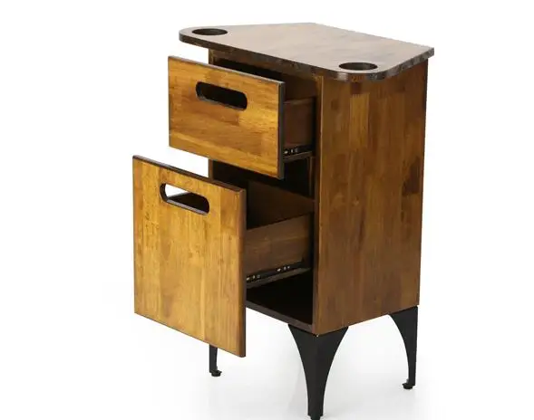 

New style retro hair tools cabinet mirror side cabinet hair salon tools car cabinet studio hair cabinet.