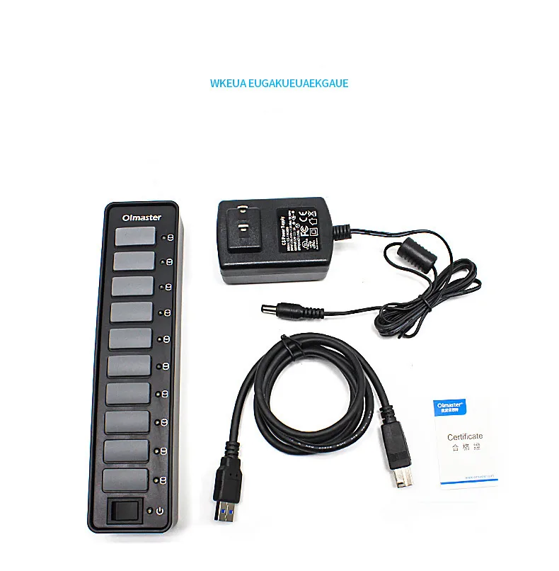 USB 3 0 10 портов концентратора с зарядкой и несколькими разделители для ноутбуков