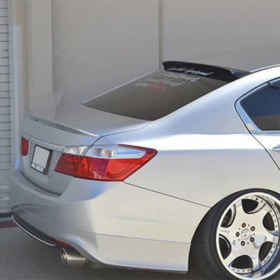 Задняя Крышка багажника автомобиля Спойлеры крыло для Honda Accord спойлер 1998- ABS Материал Защита от солнца на заднее стекло авто спойлер 6/7/8/9 поколения - Цвет: 2014-2017 year