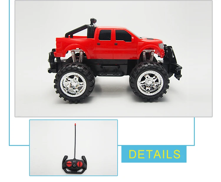 Крутой внедорожник 1:18 4 больших колеса rc автомобиль электрические игрушки