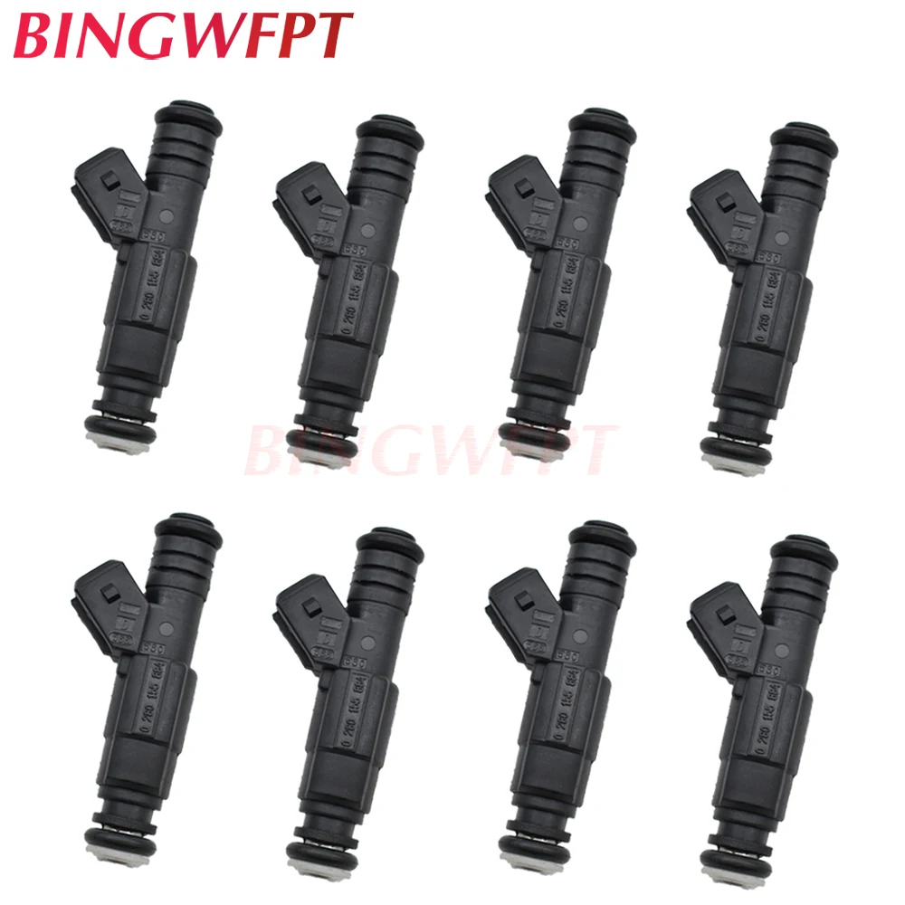

Топливные форсунки 8x OE #0280155884, подходят для Chevrolet Chevy, для GMC 35175728 л 454cid Vin J 0280150734 198455 198442 13898440