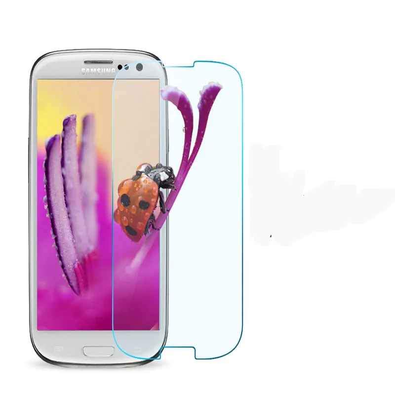 2pcs/lot Premium Tempered Glass Screen Protector Toughened protective film for Samsung galaxy S3 i9300 Neo i9301 Duos i9300i | Мобильные