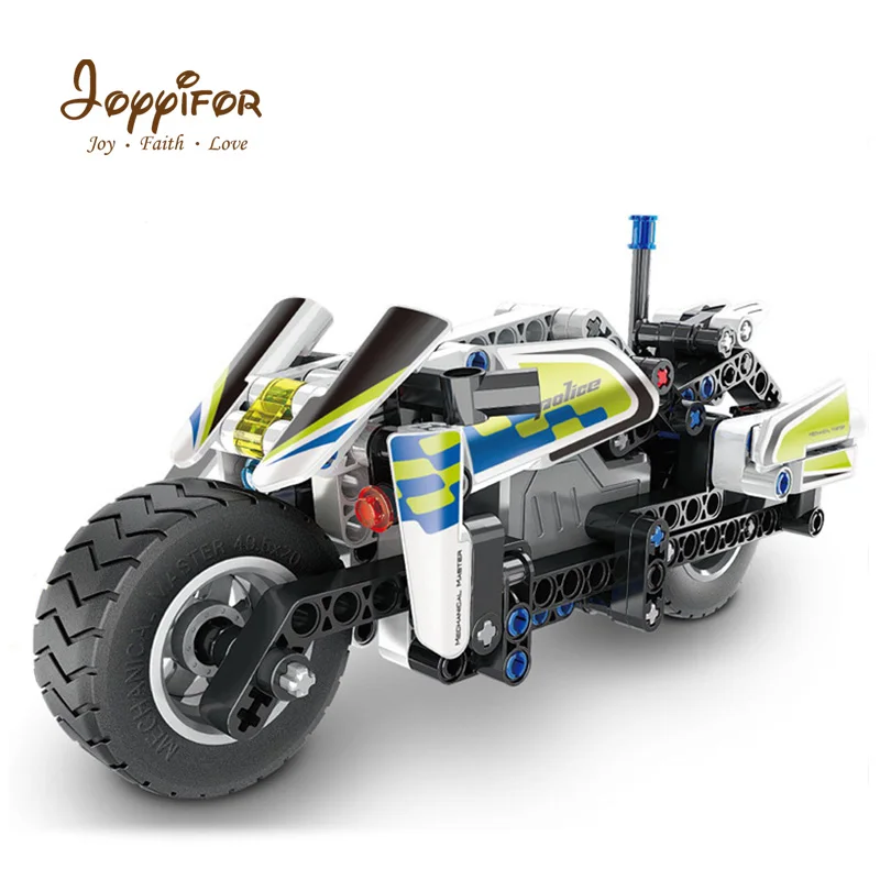 Joyifor High Technic Warrior внедорожник гонщик Автомобиль Мотоцикл строительные блоки 3D