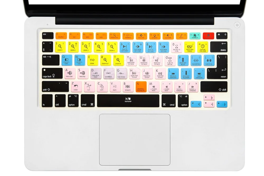 Силиконовый чехол для клавиатуры Avid Pro Tools функциональный ярлык Macbook Air 13 дюймов |