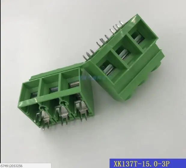 10 шт. 115A1000V высокой мощности высокотоковый тип винта Чистая медь клеммный блок XK137T-15.0MM2P3P4P5P6P
