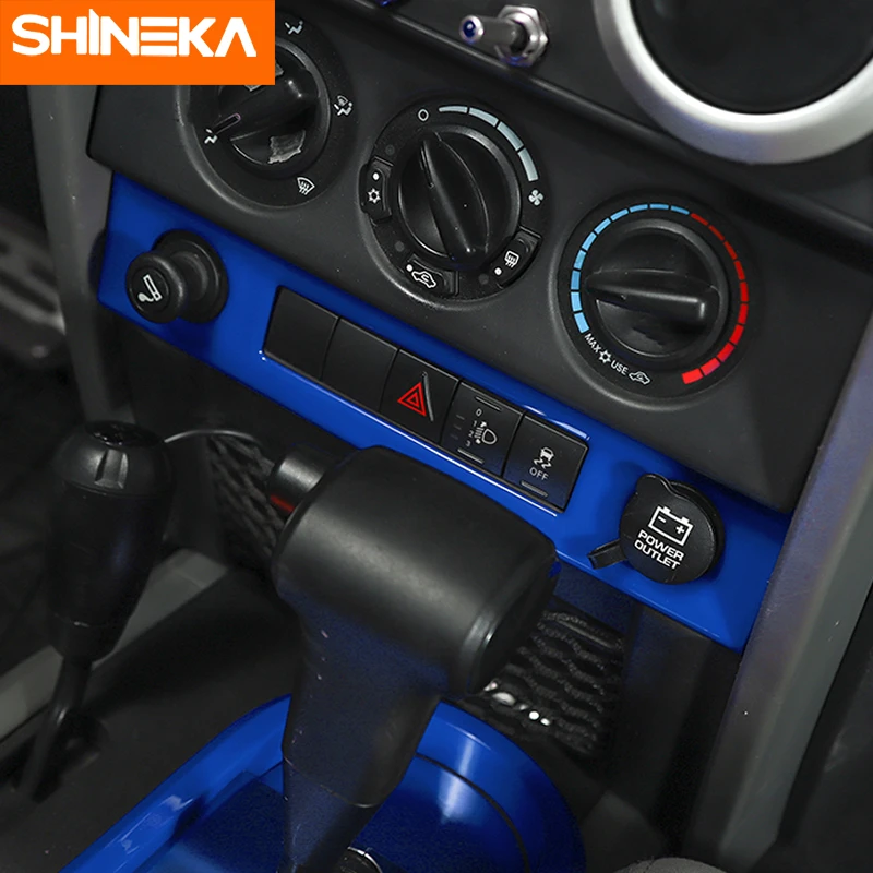 SHINEKA аксессуары для интерьера Jeep Wrangler JK 2007-2010 розетка автомобильного
