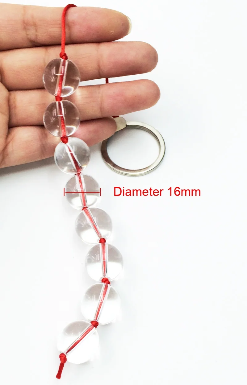 Crystal Glass Dildos Anal Beads Butt Plug Toys For Women Men Adult Products Female Masturbation Dildo |