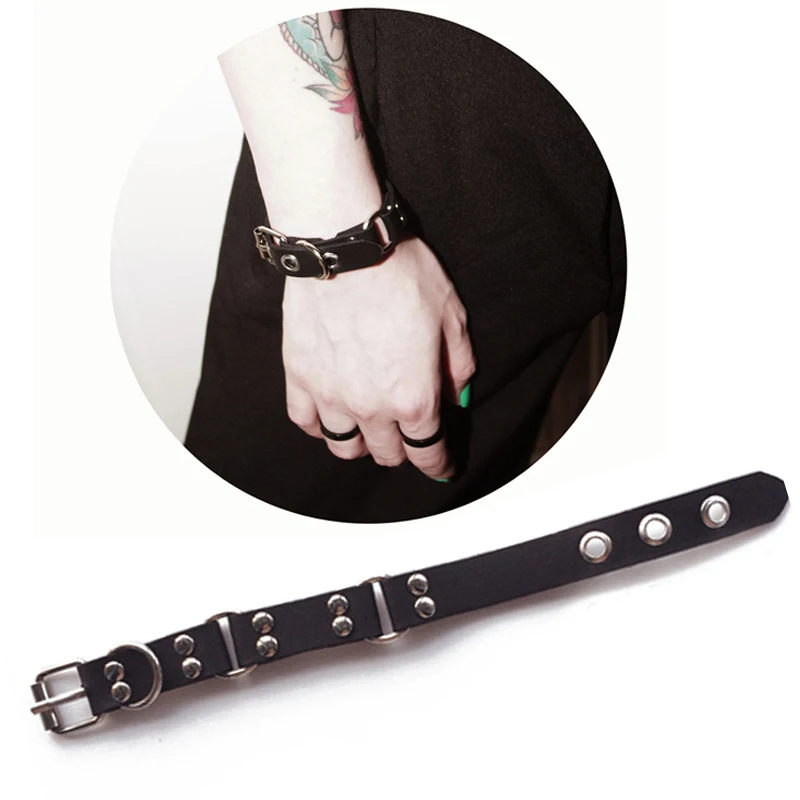 Женский кожаный браслет на запястье с пряжкой 100% ручная работа | Украшения и