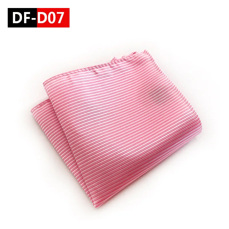 DF-D07 Уникальный дизайн, качественные модели, 25x25 см, полиэстер, карманное полотенце для мужчин, деловая мода, Эксклюзивное платье, карманное полотенце - Цвет: DF-D07
