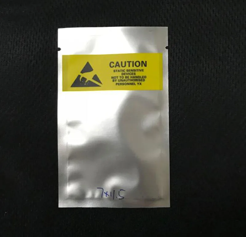 Открытый пластиковый пакет ESD 10*15 см антистатический для телефона гибкий кабель