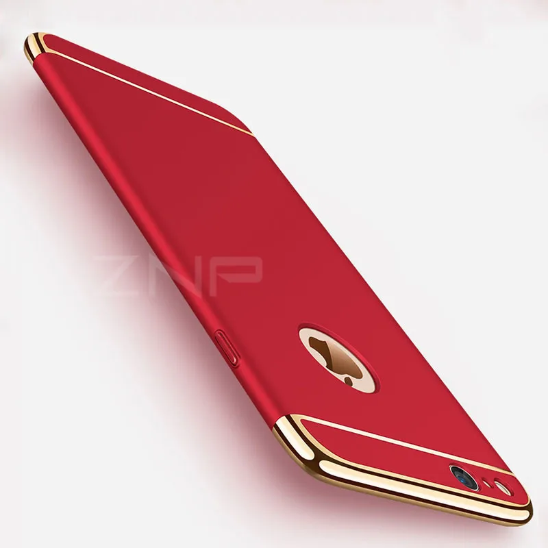 ZNP роскошный защитный чехол для iPhone X 10, чехол-бампер для Apple iPhone X 5, 5S, SE, 6, 6s, 7, 8 Plus, чехол