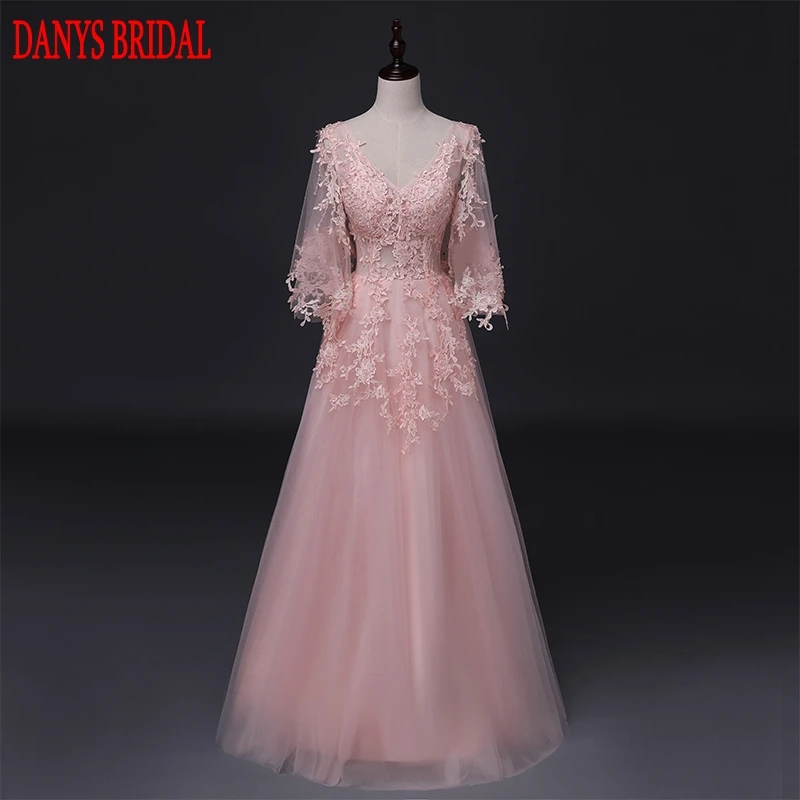 Женское кружевное вечернее платье ТРАПЕЦИЕВИДНОЕ ПЛАТЬЕ ИЗ ТЮЛЯ С Длинным