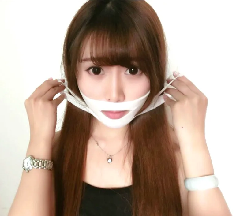 Подтягивающая маска для подбородка и щек 5 шт. лица регулировки контуров создания