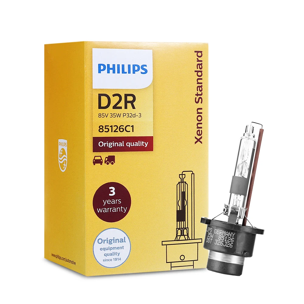 Philips ксеноновые фары для автомобиля 12V 35W 4200K D1S D2S D2R D3S D4S Стандартный Ярче Авто