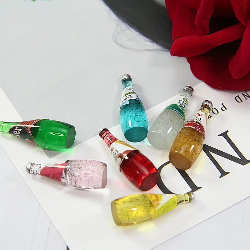 Slime Companion DIY мини цветная бутылка для напитков сока клейкие Аксессуары Украшение