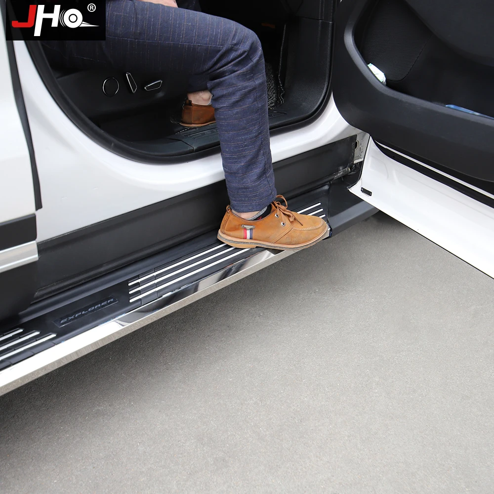JHO автомобильные аксессуары боковые шаговые ходовые доски для Ford Explorer 2011 2019 2012 2013