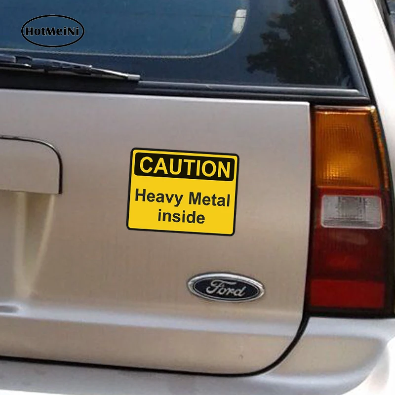 Hotmeini автомобилей для укладки наклейки водонепроницаемый внимание тяжелый