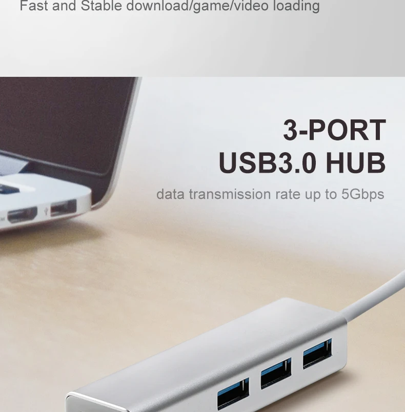 Usb хаб все в одном usb c lan к rj45 Тип c к Ethernet адаптеру для macbook usb 3,0 1000 Мбит порт lan newwork гигабитный разветвитель для портативных компьютеров