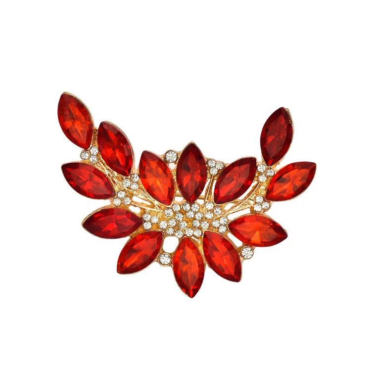 Женская Брошь с кристаллами разноцветная Стразы X1443|jewelry brooch|brooches for womenbest brooches |