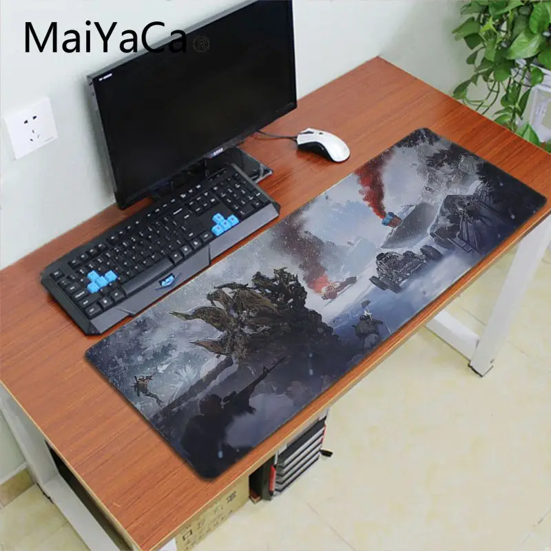 Lock Edge 40X90cm Игровой коврик Maiyaca PUBG Playerunknown's Battlegrounds, игровой коврик для мыши, игровой коврик для ноутбука, ПК, большой коврик для мыши, геймерский коврик для мыши - Цвет: Lock Edge 40X90cm