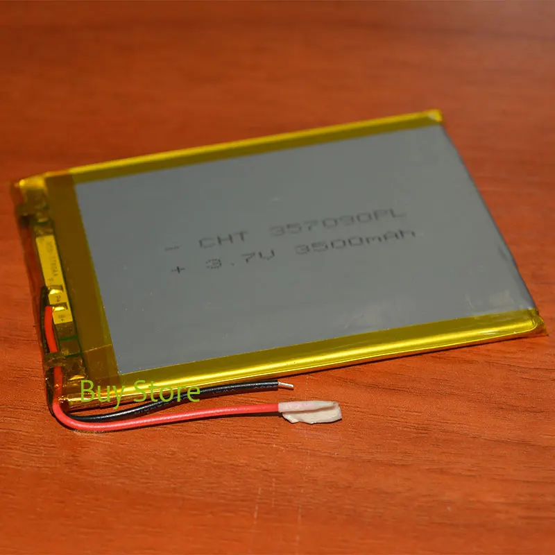 Литий-ионный полимерный аккумулятор 3500 мАч 3 7 в 2 провода Сменный для планшета Archos