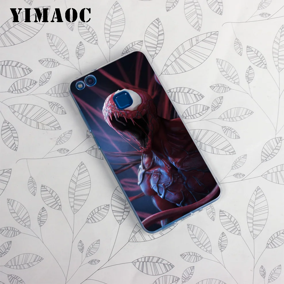 YIMAOC Carnage SpiderMan Soft Case for Huawei Honor 10 9 8X 8C 8 7C 7X 7A Pro 6A Lite Note Nova 3i 3 2i Y6 Y7 Y9 Prime 2018 |