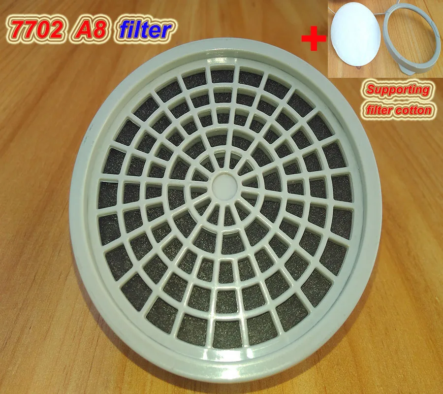 7702 A8 Gas mask filter Formulated activated carbon cartucho de gas against Spray paint pesticide Toxic Filter box | Безопасность и