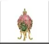 Fetcher бренд Металл Exqusite Faberge яйцо для ювелирных изделий коробка - Цвет: 1979-003-P