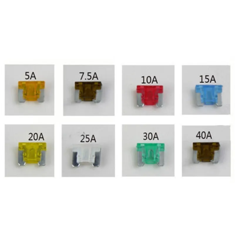 EE support 100 шт. блок предохранителей низкого профиля для автомобилей и грузовиков 5 7