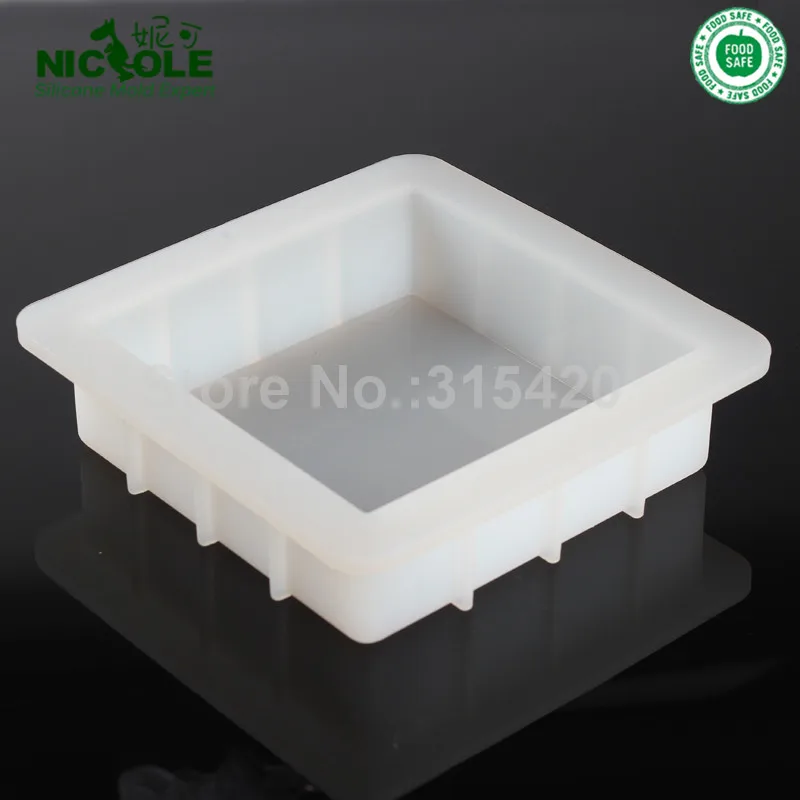 Nicole Square силиконовые формы для мыла вихревые Linner квадратные пользовательские
