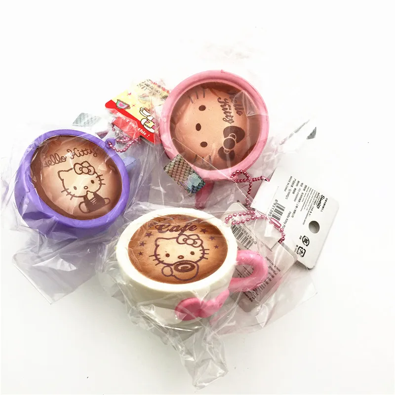 Мягкое hello kitty серия медленно поднимающийся Kawaii сжимаемые мини-игрушки для детей рождественские подарки для детей